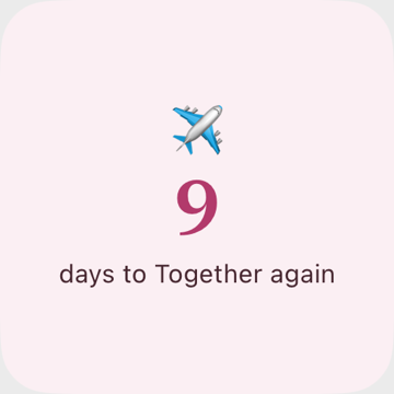 Countdown widget